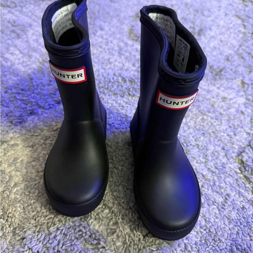 Hunter Classic Black Kids' Boots